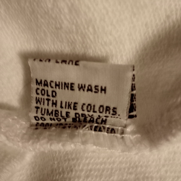 Women's effeci Size Small White Jersey Skater  Skirt Elastic Waistband No DStrin - Picture 6 of 8